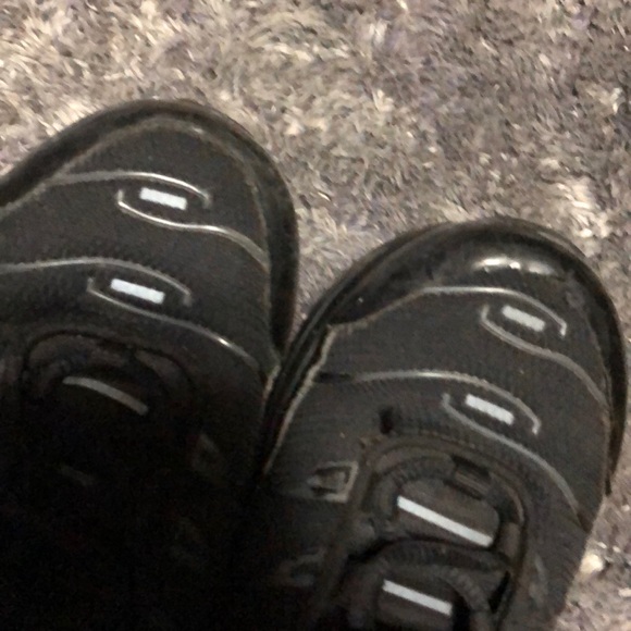 KIDS NIKE AIR MAX BLACK SNEAKERS SIZE 1 YOUTH - Picture 13 of 13